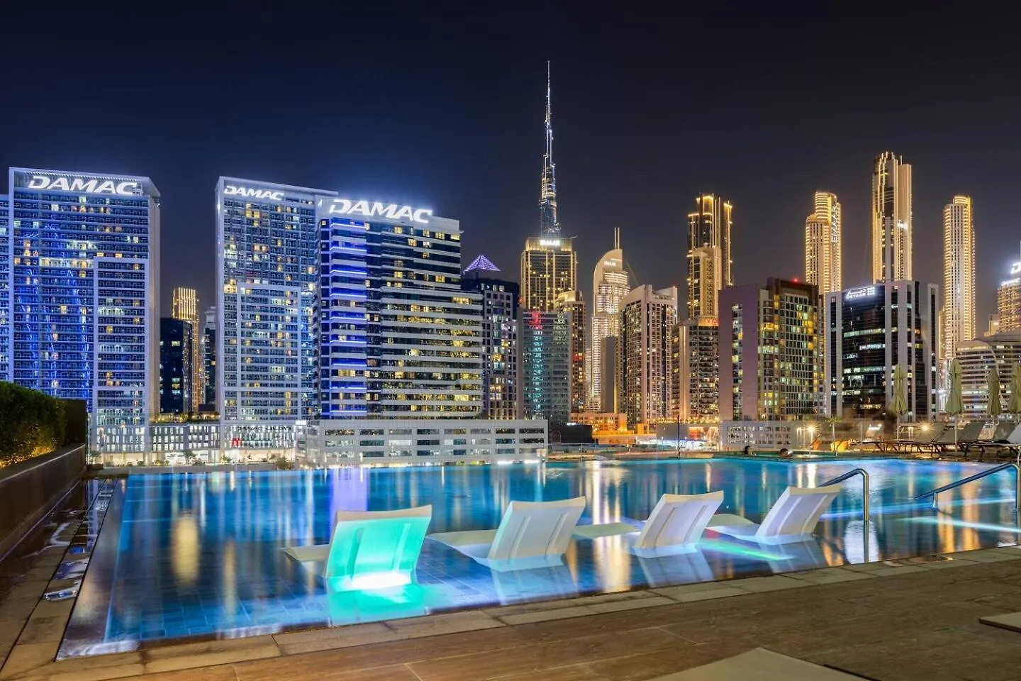 Luxury Apartment With Burj Khalifa View, Balcony Netflix Wehome Premium Dubai