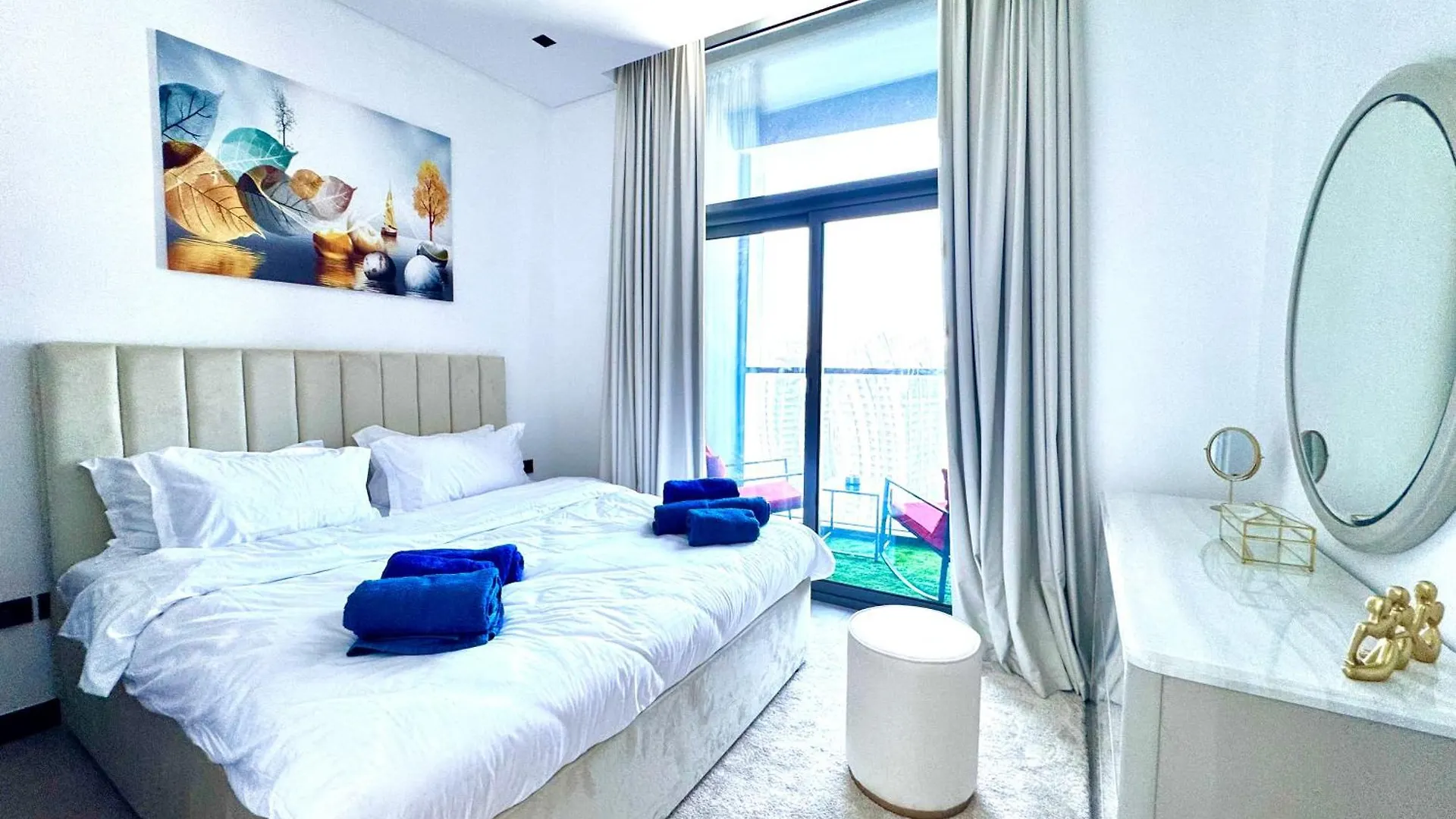 Luxury Apartment With Burj Khalifa View, Balcony Netflix Wehome Premium Dubai